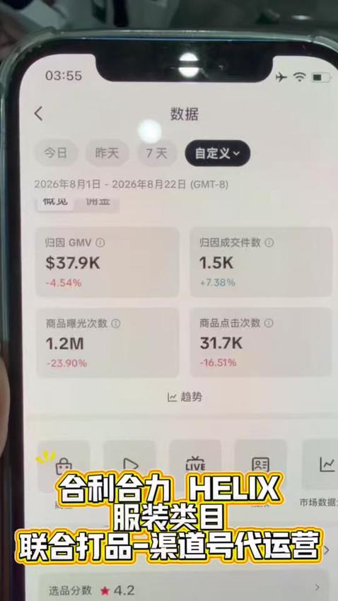 运营结果后台快照 B